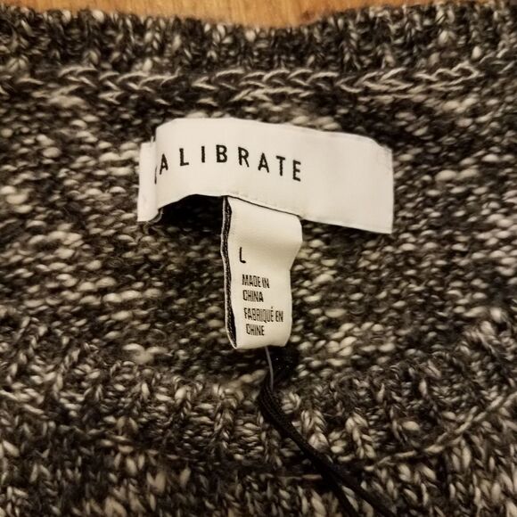 Calibrate Slub Crewneck Sweater sz Large - Picture 9 of 11
